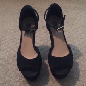 Black steve madden heels